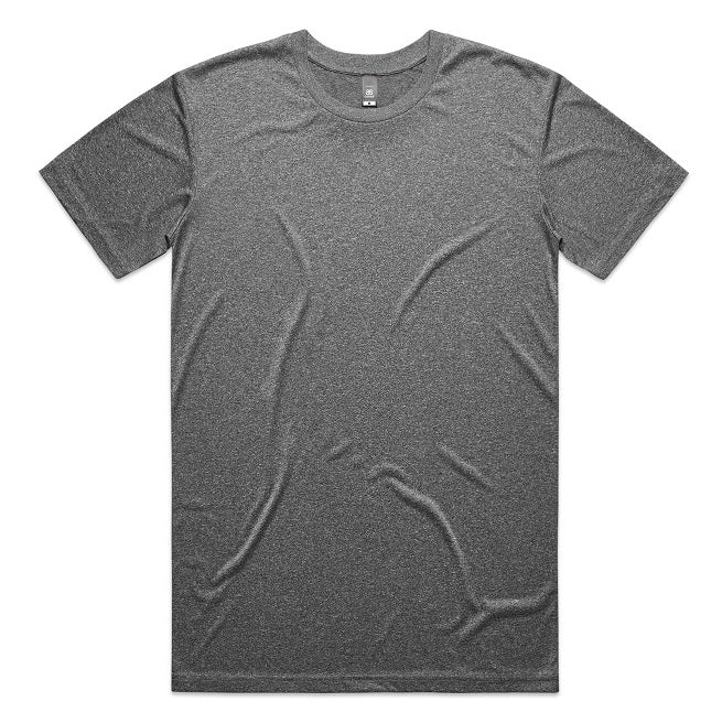 AS Colour 5001A Mens Staple Active Tee - Graphite - Front View