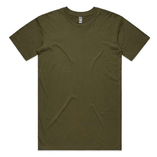 AS Colour 5001 Staple Tee - Army - Front View