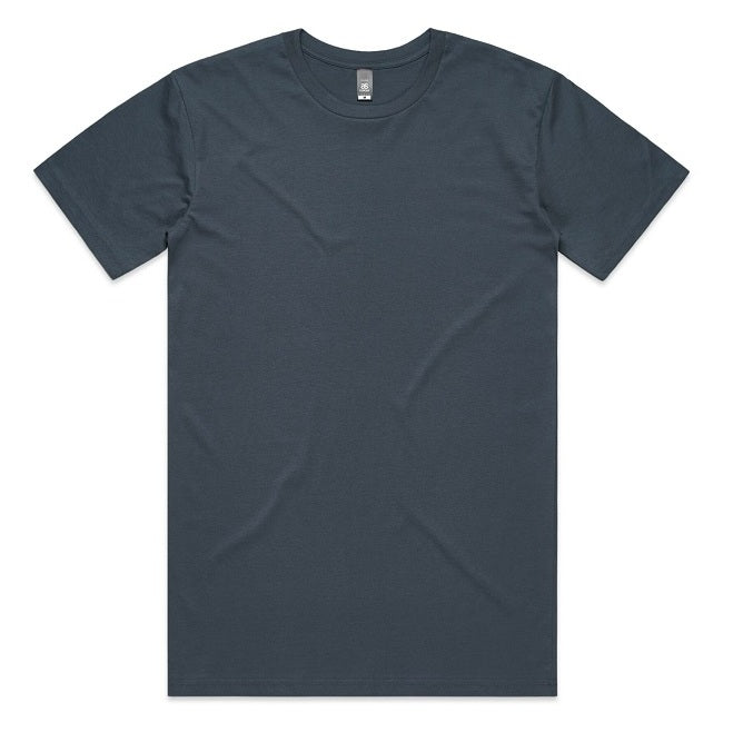 AS Colour 5001 Staple Tee - Petrol Blue - Front View