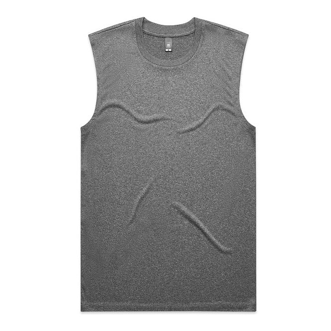AS Colour 5078 Mens Staple Active Tank - Graphite - Front View