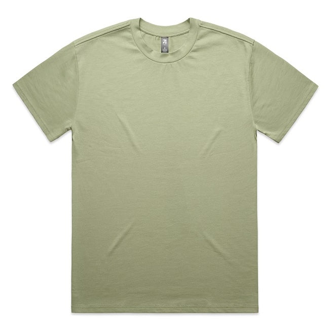 AS Colour 5080 Mens Heavy Tee - Pistachio - Front View
