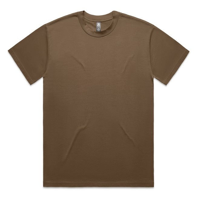 AS Colour 5080 Mens Heavy Tee - Walnut - Front View
