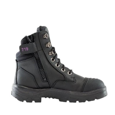 Steel Blue 512719 Ladies Southern Cross Zip Scuff Cap Boots
