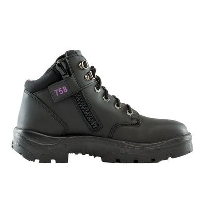 Steel Blue 512758 Ladies Parkes Zip Safety Boots