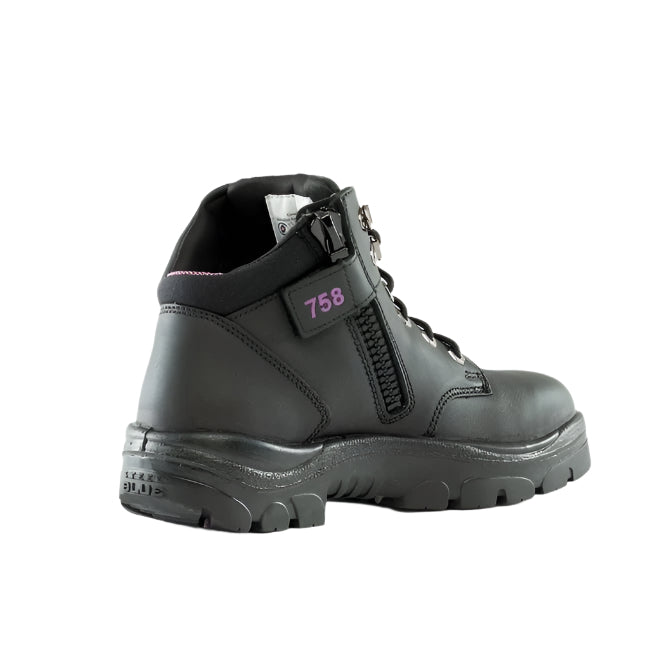 Steel Blue 512758 Ladies Parkes Zip Safety Boots