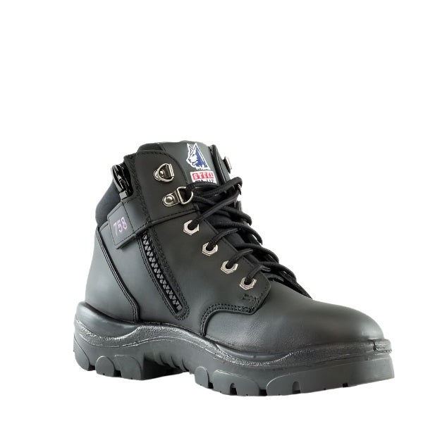 Steel Blue 512758 Ladies Parkes Zip Safety Boots