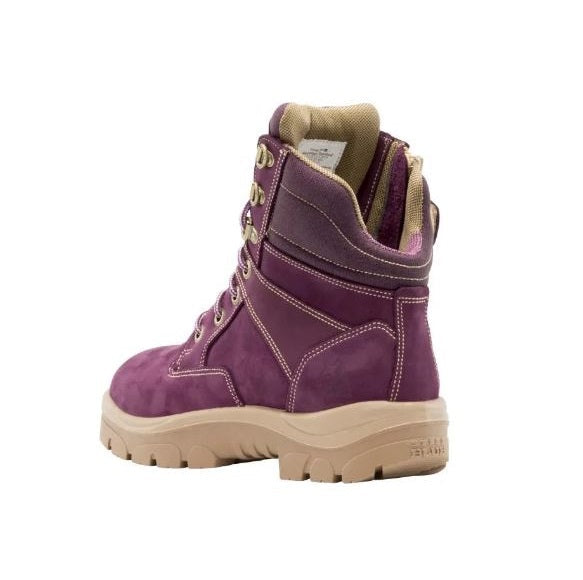 Steel Blue 512761 Southern Cross Zip Ladies Safety Boots