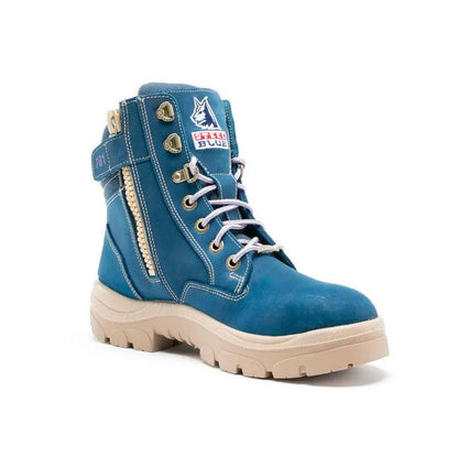 Steel Blue 512761 Southern Cross Zip Ladies Safety Boots
