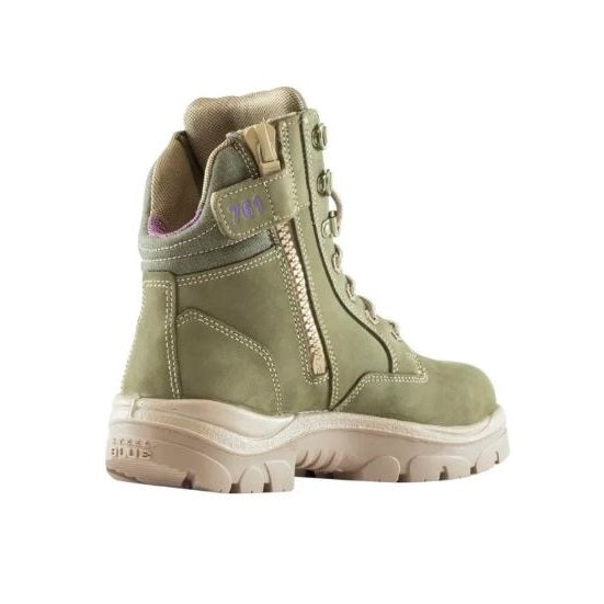 Steel Blue 512761 Southern Cross Zip Ladies Safety Boots