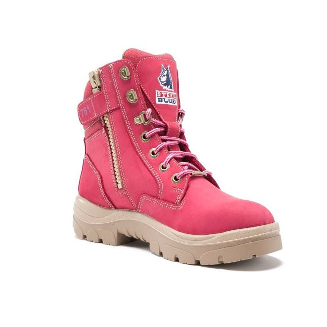 Steel Blue 512761 Southern Cross Zip Ladies Safety Boots