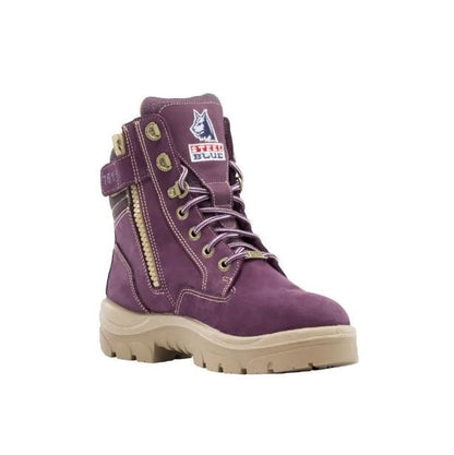 Steel Blue 512761 Southern Cross Zip Ladies Safety Boots