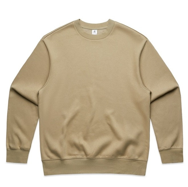 AS Colour 5145 Mens Heavy Crew Top - Sand - Front View