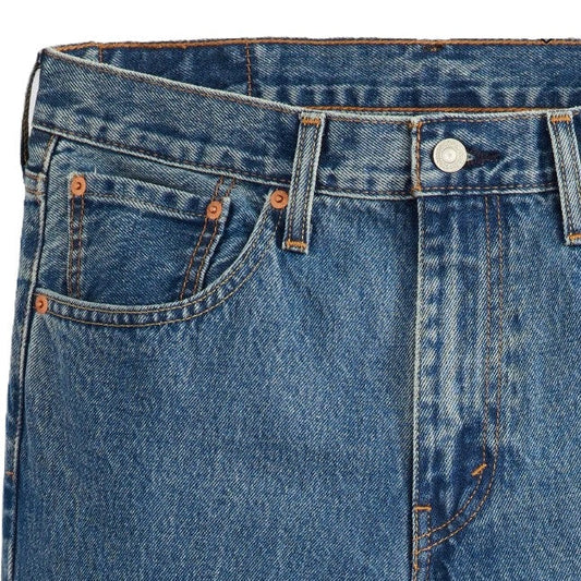 Levis 50516 Mens Straight Jeans - Stonewash - Detail View