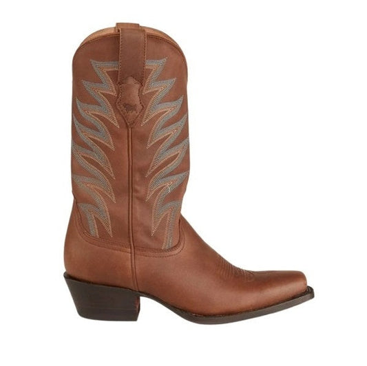Ringers Western 519250104-SDT Longreach Womens Cuban Heel Non Safety Boots
