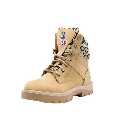 Steel Blue 522761 Southern Cross Nitrile Outsole Zip Safety Boots