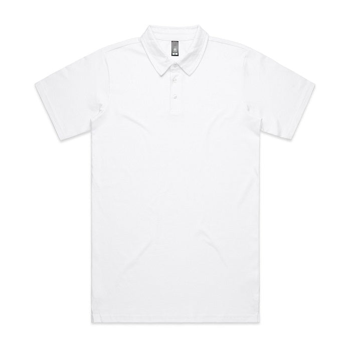 AS Colour 5402 Chad Polo - White - Front View