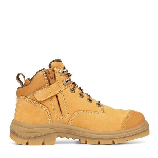 Oliver 55-330Z Wheat Zip Side Safety Boot