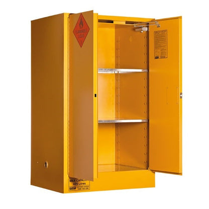 Pratt 5590AS CLASS 3 Flammable Liquid Storage Cabinet 425L 2 Door 3 Shelves