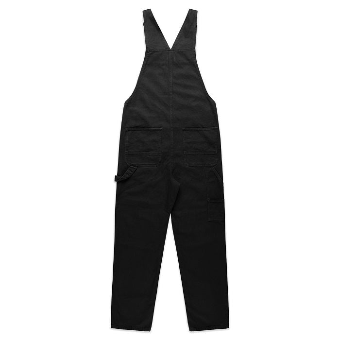 5980 Black Work Overalls - Back