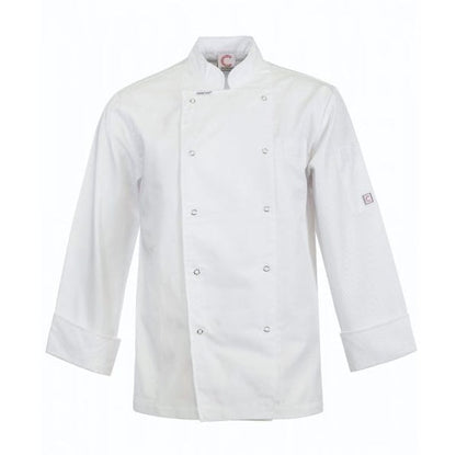 Chefscraft CJ039 DISCONTINUED Executive Chef Jacket L/S Jacket with Studs