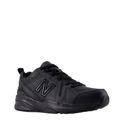 New Balance WX608BB5 Womens Non Safety sneakers in Black angle view