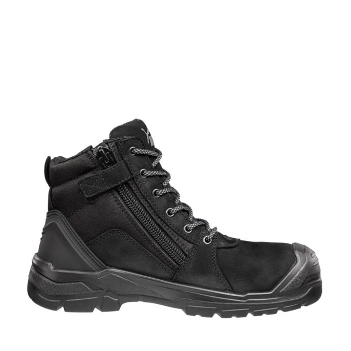 Mining Compliant Puma 630797 Tornado Black Zip Side Composite Safety Boot