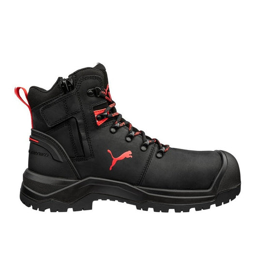 Puma 632747 Iron HD Mid Black Safety Boot