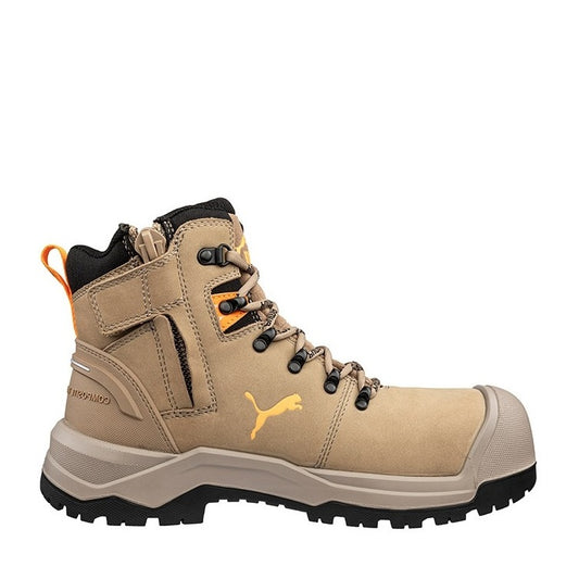 Stone Beige heavy Duty Puma 632757 Iron HD Mid Stone Safety Boot