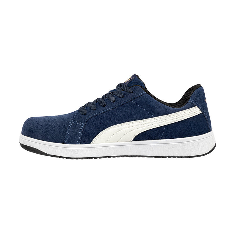 Puma 640027 Iconic Suede Blue Composite Safety Shoes