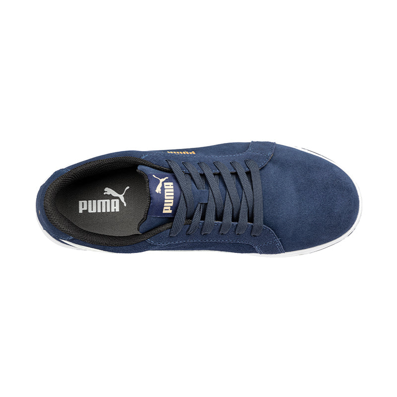 Puma 640027 Iconic Suede Blue Composite Safety Shoes