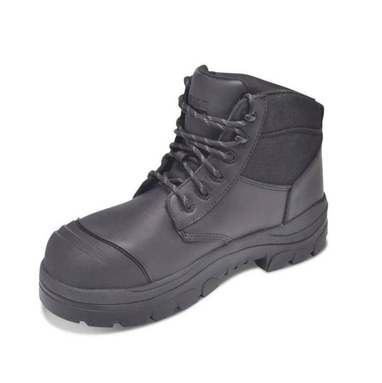 Wide Load 690BLWC Black 6 Laced Water Proof Composite Safety Boot