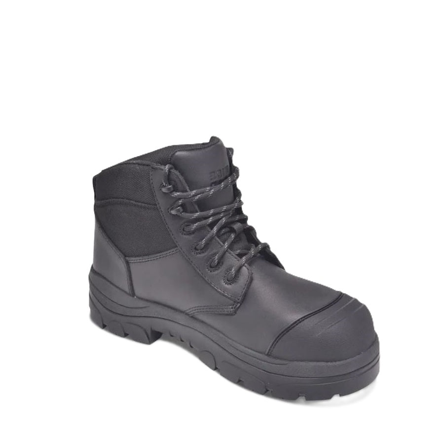 Black Extra wide toe Wide Load 690BLWC Black 6 Laced Water Proof Composite Safety Boots