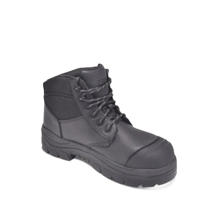 Black Extra wide toe Wide Load 690BLWC Black 6 Laced Water Proof Composite Safety Boots