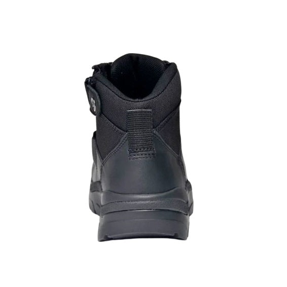 Wide Load 690BZC Black 6 Zip Side Composite Safety Boot