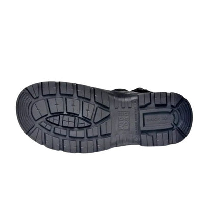 Wide Load 690BZC Black 6 Zip Side Composite Safety Boot