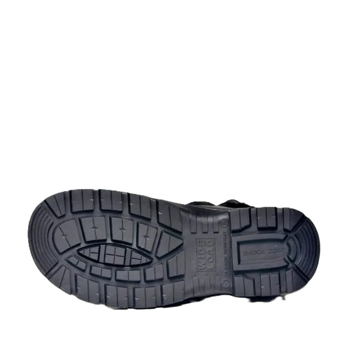 Wide Load 690BZC Black 6 Zip Side Composite Safety Boots
