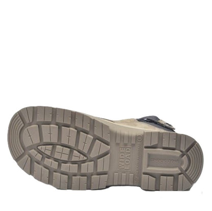 Wide Load 690SZ Stone 6 Zip Side Safety Boots