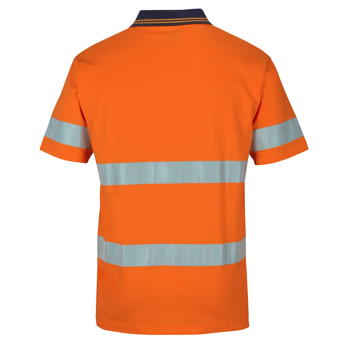 JB's Wear 6DCPS Hi Vis D+N S/S Cotton Polo