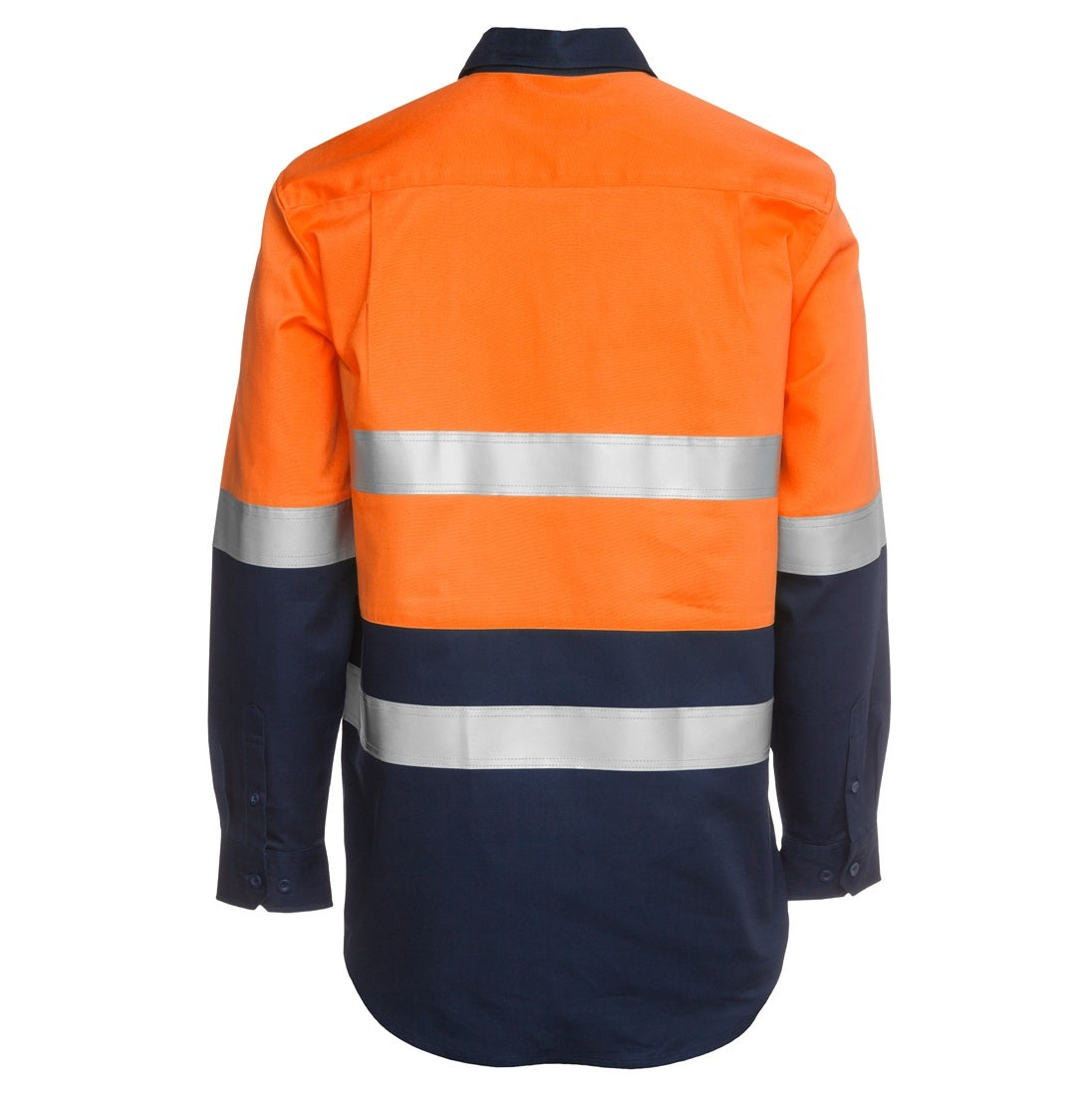 JB's Wear 6HWCF Hi Vis Day/Night Close Front L/S 190G Work Shirt