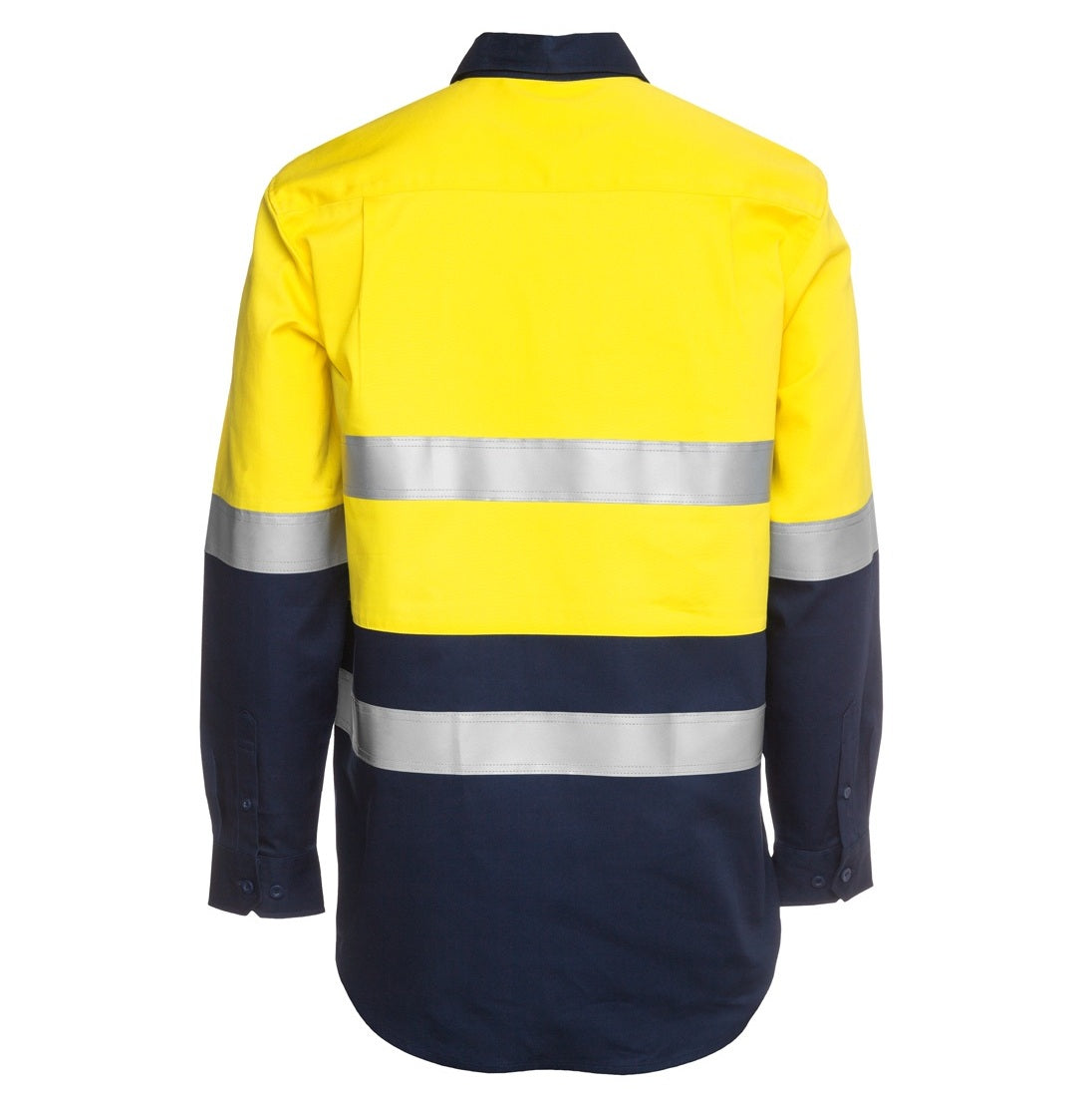 JB's Wear 6HWCF Hi Vis Day/Night Close Front L/S 190G Work Shirt