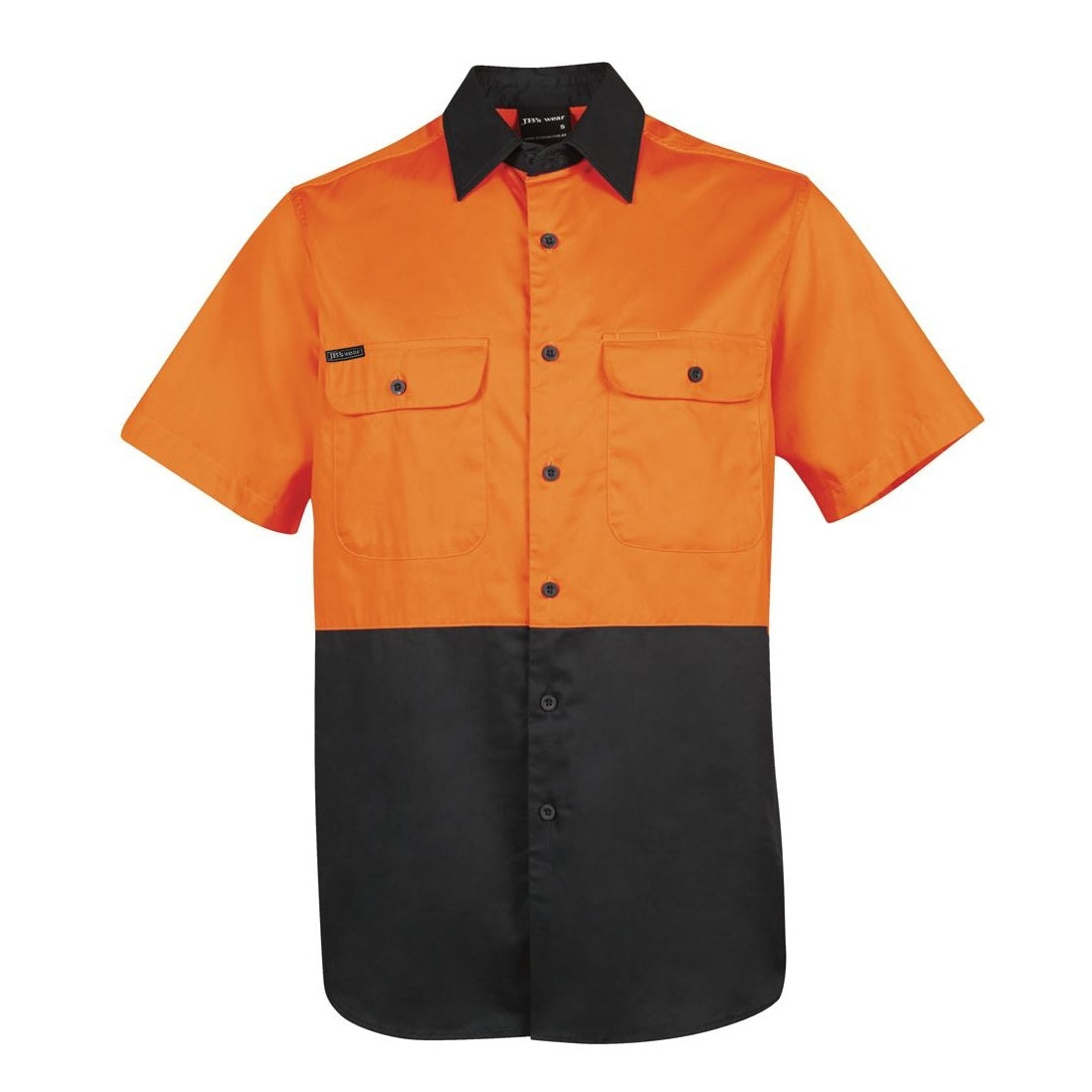 JB's Wear 6HWSS Hi Vis S/S 150G Work Shirt