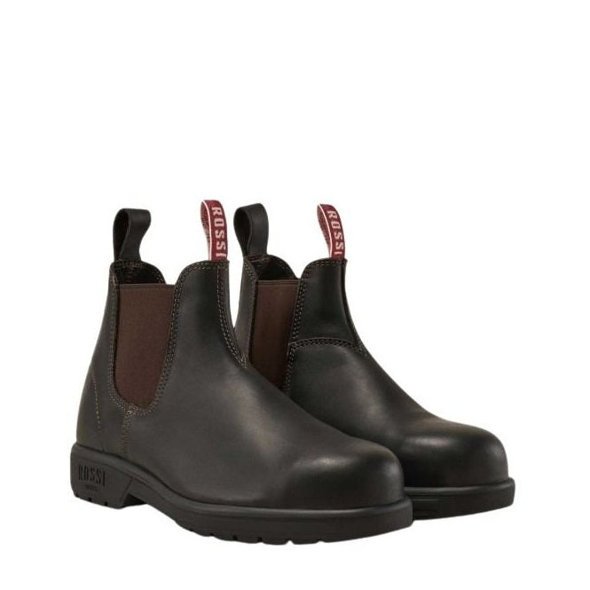 Rossi 700 Trojan Elastic Side Steel Cap Boots