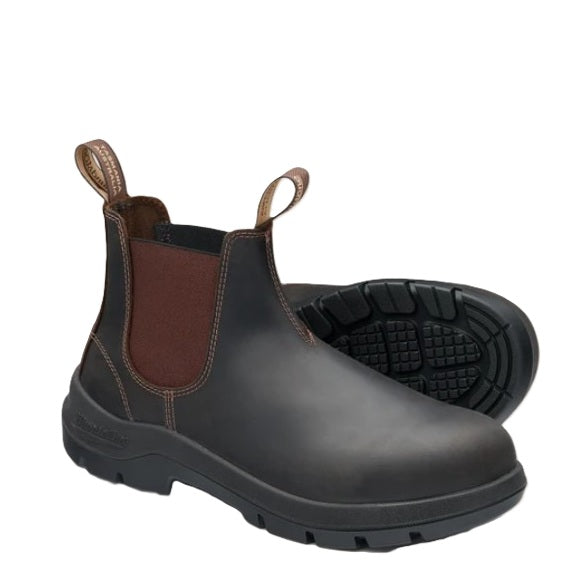Blundstone 705 WorkLife Brown Buffalo Elastic Side Boots