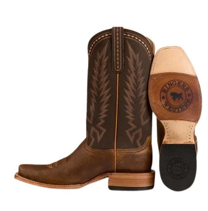 Ringers Western 723053RW-CH Ash Mens Non Safety Boot