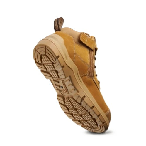 Blundstone 7540 DuraFit Wheat Nubuck 115mm Zip Side Safety Boots