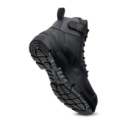 Blundstone 7561 DuraFit Black Nubuck 150mm Zip Side Safety Boots