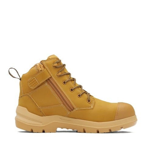 Blundstone 7599 DuraFit Wheat Waterproof Zip Side Safety Boots