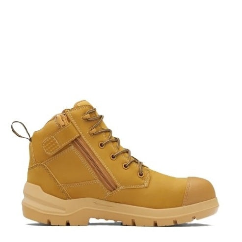 Blundstone 7599 DuraFit Wheat Waterproof Zip Side Safety Boots