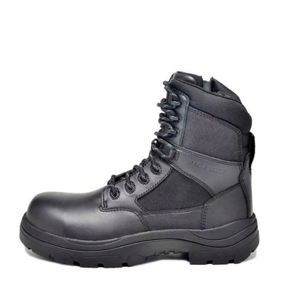 Wide Load 790BZN 8 Inch Soft Toe Zip/ Lace Up Non Safety Boot