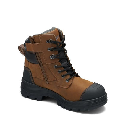 Blundstone 8066 DISCONTINUED Rotoflex Unisex 150mm Zip Up Safety Boots